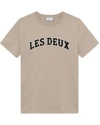Les Deux - Crew-Neck T-Shirt - Lyst