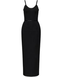 Thom Browne - Satin-Detail Tipped Maxi Dress - Lyst