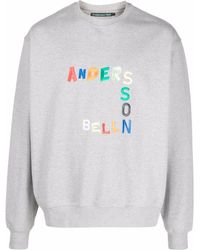 Femme Vêtements Articles de sport et dentraînement Sweats Sweat-shirt Polaire ANDERSSON BELL en coloris Gris 