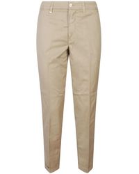 Fay - Pantaloni Con Risvolto - Lyst