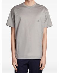 Low Brand - Embroidered-Logo T-Shirt - Lyst