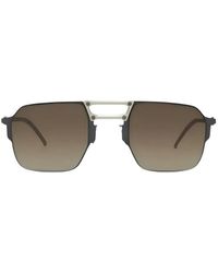 Movitra - Joe Pilot-Frame Sunglasses - Lyst