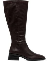 Vagabond Shoemakers - Square-Toe Knee-High Boots - Lyst