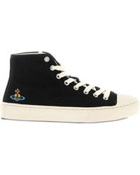 Vivienne Westwood - High-Top Orb-Detail Sneakers - Lyst