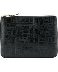 Comme des Garçons - Leather Clutch Bag - Lyst