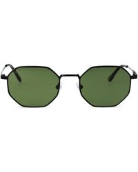 Lacoste - Geometric-Frame Sunglasses - Lyst
