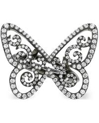 Messika - 18Kt Arabesque Diamond Cocktail Ring - Lyst