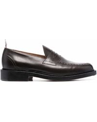 Thom Browne - Goodyear-Sole Penny-Slot Loafers - Lyst