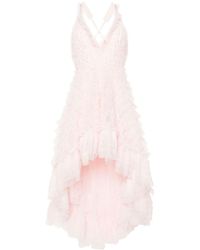 Needle & Thread - Mia Cami Ruffled High-low Gown - Lyst