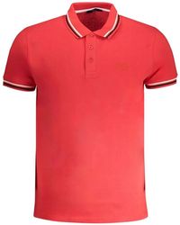 Roberto Cavalli - Logo-Embroidered Tipped Polo Shirt - Lyst