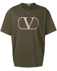 Valentino Garavani - T-Shirt mit VLOGO - Lyst