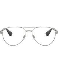 Burberry - Pilot-Frame Glasses - Lyst