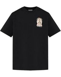 CASABLANCA - Crew-Neck T-Shirt With Print - Lyst