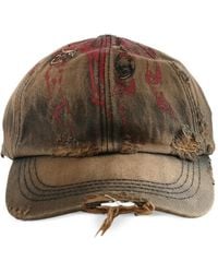 THUG CLUB - Distressed Graphic-Print Baseball Cap - Lyst