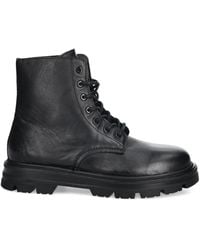 Guess - Lea Lace-Up Ankle Boots - Lyst
