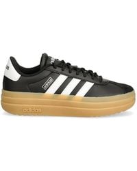 adidas - Three-Stripes Lace-Up Fastening Sneakers - Lyst