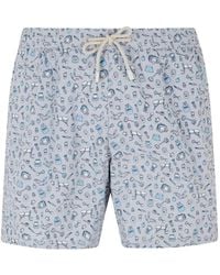 MC2 Saint Barth - Lighting Micro Fantasy Graphic-Print Swim Shorts - Lyst