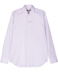 Canali - Camicia A Quadri - Lyst
