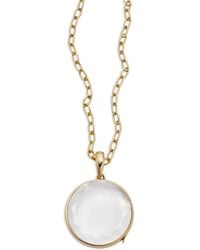 Loquet London - 18K Sapphire Crystal Necklace - Lyst