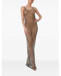 Santa Brands - Sydney Crystal-Embellishment Maxi Dress - Lyst