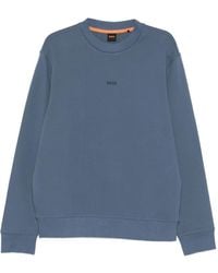 BOSS - Sweater Met Ronde Hals - Lyst