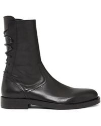 Ann Demeulemeester - Heiko Ankle Biker Boots - Lyst