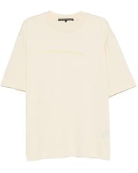 MEGUSTA - Logo-Print T-Shirt - Lyst