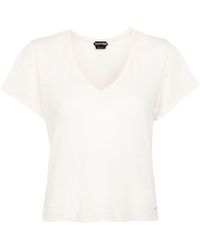 Tom Ford - Semi-sheer T-shirt - Lyst