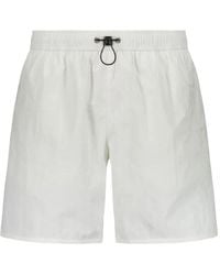 Iceberg - Logo-Print Drawstring Swim Shorts - Lyst
