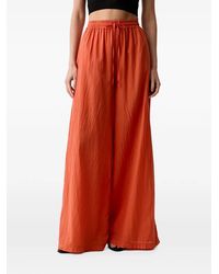 ViCOLO - Drawstring Wide-Leg Trousers - Lyst