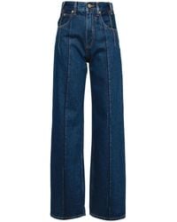 DARKPARK - Straight-Leg-Jeans Mit Falten - Lyst