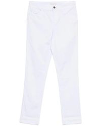 Liu Jo - Pantalon Boutonné À Passants De Ceinture - Lyst