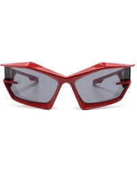 Givenchy - Giv Cut Shield-frame Sunglasses - Lyst