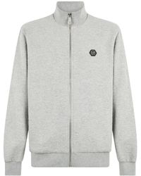 Philipp Plein - Sudadera Monogram Con Cremallera - Lyst