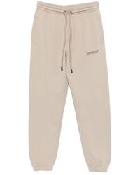 Off-White c/o Virgil Abloh - Off 'Heraldic Arrow' Cuffed Track Pants - Lyst
