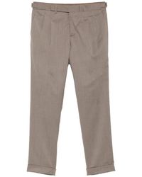 Briglia 1949 - Pleated Side-Adjuster Trousers - Lyst