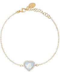 Cameo & Beyond - Sparkling Cherub Bracelet - Lyst