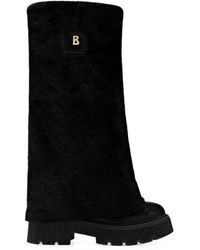 Bogner - Turin Shearling-Trimmed Platform Boots - Lyst