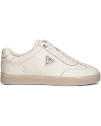 Guess - Jazlie Logo-Plaque Low-Top Sneakers - Lyst