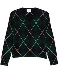 Be You - Argyle-Knit Sweater - Lyst