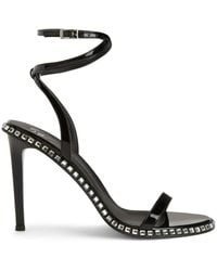 Giuseppe Zanotti - Bellatriks 105Mm Leather Sandals - Lyst