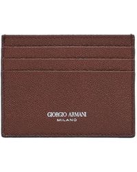 Giorgio Armani - Klassisches Kartenetui - Lyst