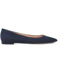 Gianvito Rossi - Gianvito Pointed-Toe Ballet Flats - Lyst