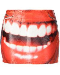 DIESEL - De-Pra-Fsd Photograph-Print Miniskirt - Lyst