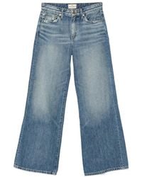 Antik Denim - Faded Wide-Leg Jeans - Lyst