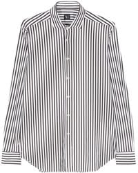 Xacus - Striped Longsleeved Shirt - Lyst