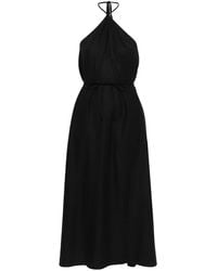 Baserange - Ligo Silk Midi Dress - Lyst