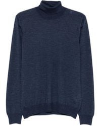 Barba Napoli - Turtleneck Long-Sleeve Sweater - Lyst