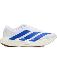 adidas - Adizero Evo Sl "white Royal Blue" スニーカー - Lyst