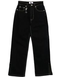 Izzue - Jeans Met Logoketting - Lyst